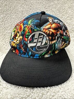 Justice League Adjustable Hat, Great condition!